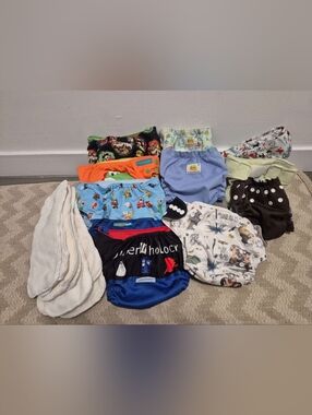 10 x Cloth Diaper Bundle